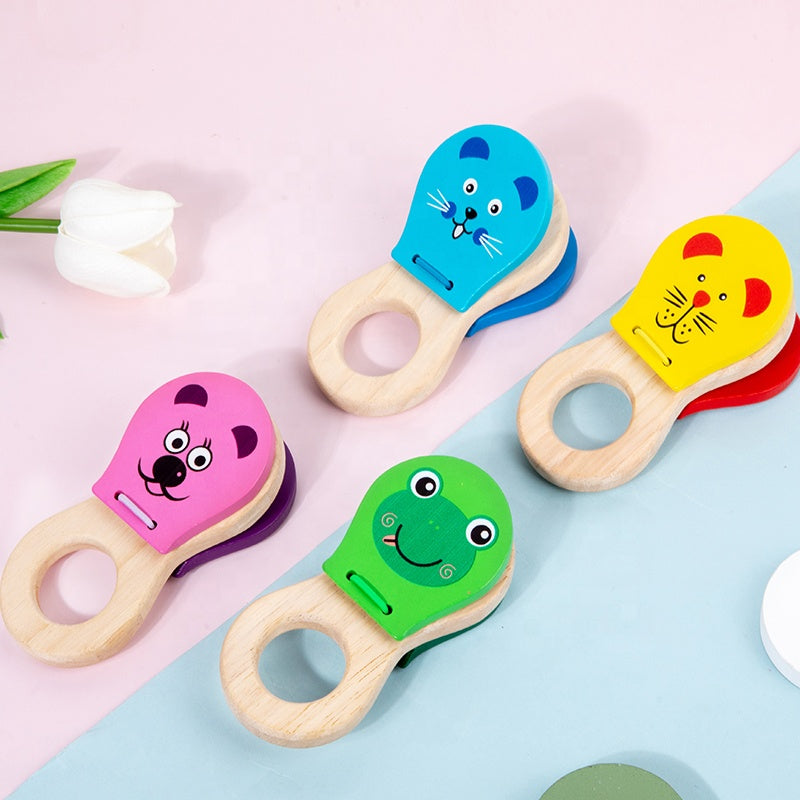 Educational Wooden Toy 3D Puzzle Five-post Rattle Wooden Sensory Mathematic Training Early Intellectual Learning Toy