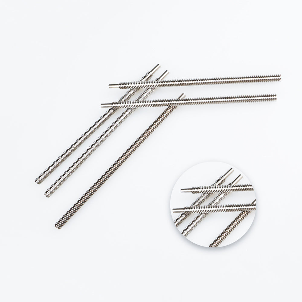 POM Brass Bronze Nylon PEEK Nut Tr8x3 Tr8x4 Tr10x3 Tr10x4 Stainless Steel/carbon Steel Trapezoidal Lead Screw for Printer