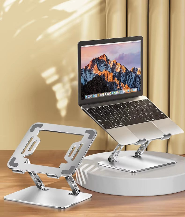 17 Inches Laptop Stand Metal Holder Compatible Computer Riser for Desktop Laptop Elevator