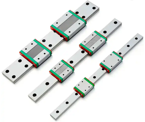 MGN Bearing Block Carriage MGN7 MGN12 MGN15 MGN9 100mm to 800mm Miniature Linear Slide Rail CNC Parts