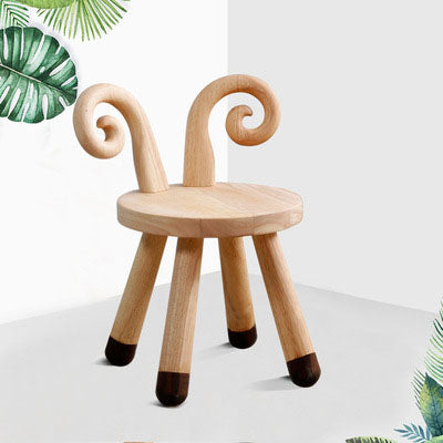 Factory Price Play Game Chair Baby Chair Wooden Animal Chair for Toddler