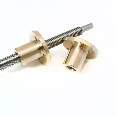 10mm 12mm 16mm 20mm 22mm 24mm 25mm 28mm 30mm 36mm Diameter Stainless Steel Carbon Steel Trapezoidal Lead Screw