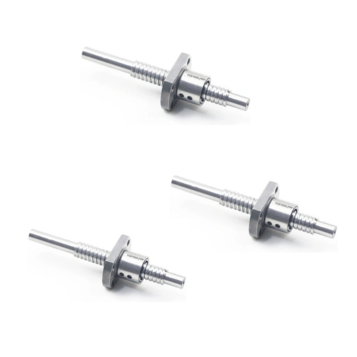 Preload P1 P2 1002 1003 1004 Diameter 10mm Custom Shaft End Machining and Length Ballscrew Flange Ballnut Ball Screw