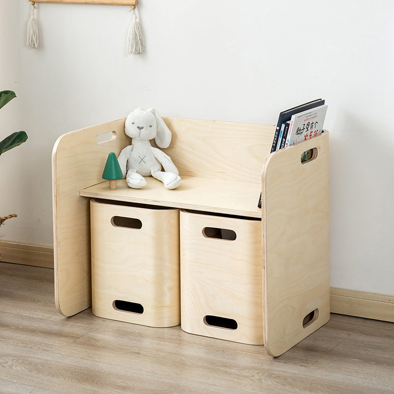 Educational Toy Wooden Study Table and Chair Set Children Kindergarten Furniture Preschool Reading Table for Kids