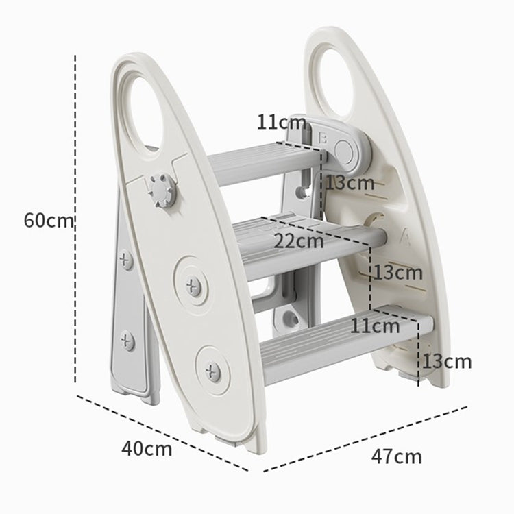 Toddler Learning Ladder Tool Kids Folding Step Stool 2 or 3 Steps Baby Stool for Kitchen Toilet Use