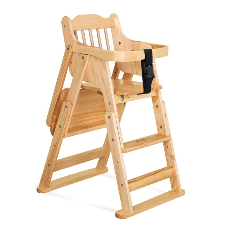 Children High Stool Solid Wood Baby Eating Dining Chair for Toddlers