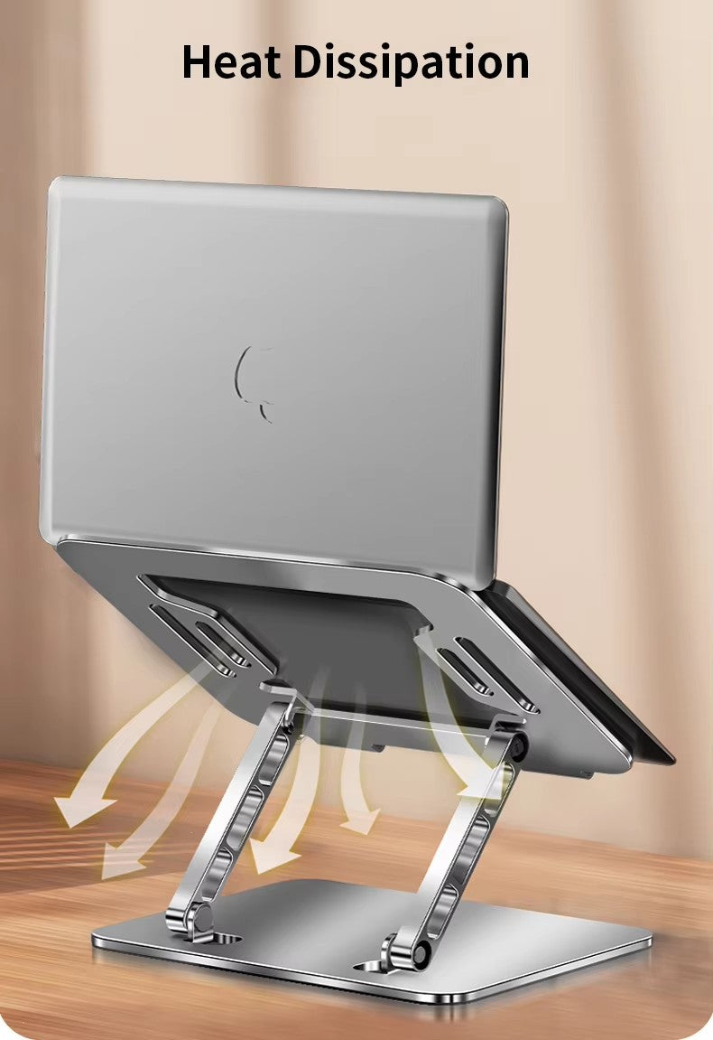 17 Inches Laptop Stand Metal Holder Compatible Computer Riser for Desktop Laptop Elevator
