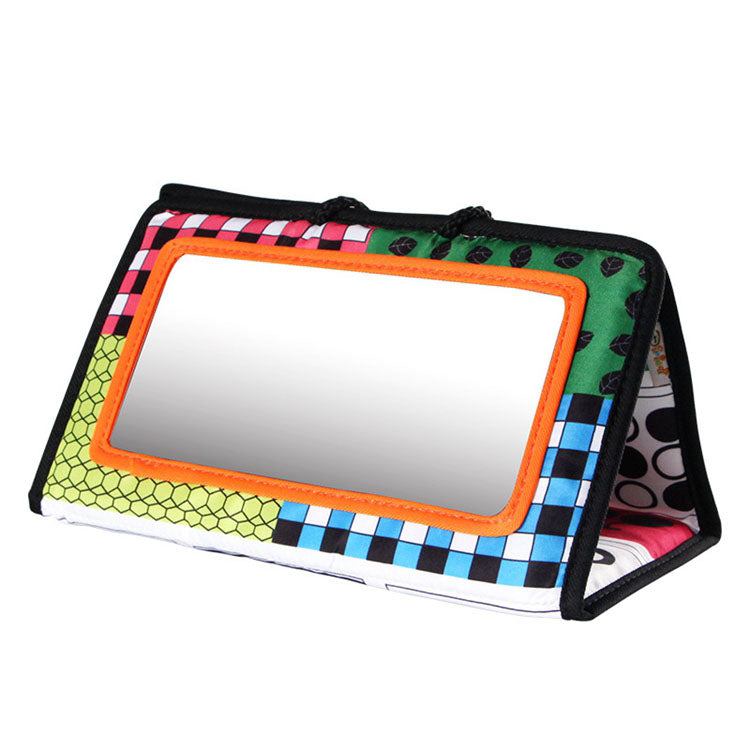 Black and White Cloth Book Toy Sensory Development Tummy Time Toy for Baby